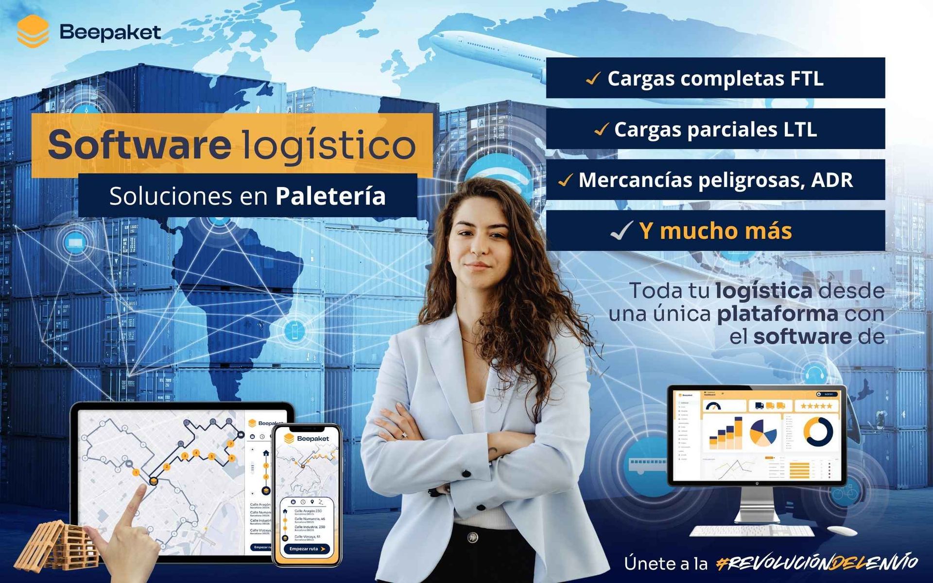 envío palets on line