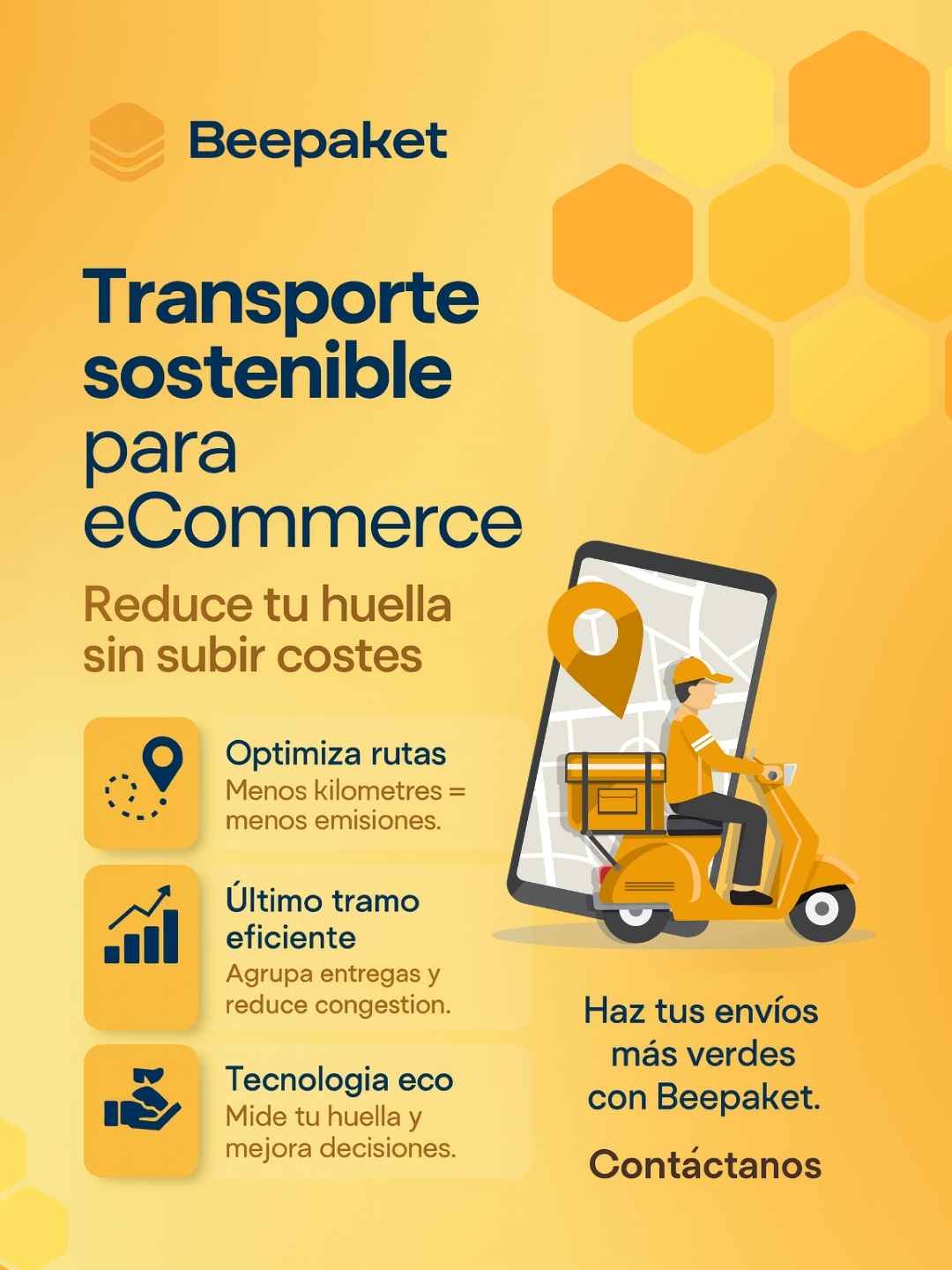 Transporte sostenible para ecommerce: cómo reducir tu huella sin subir costes